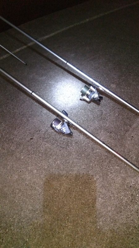 苅屋海岸の投げ釣り