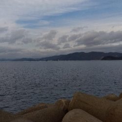 苅屋海岸の投げ釣り