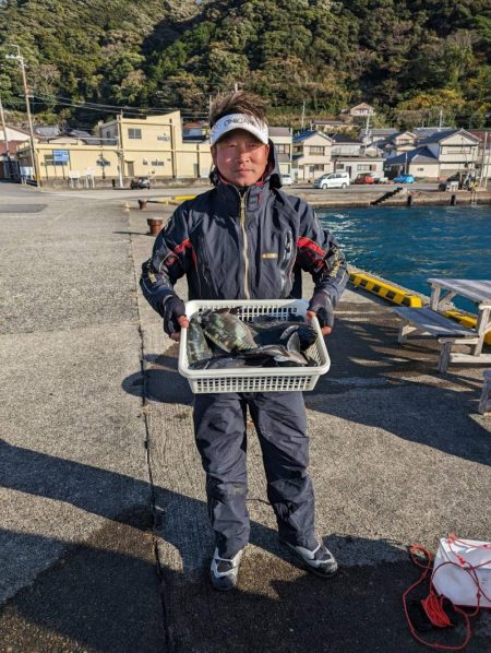 和歌山串本須江(浜勝渡船)でグレ釣り大会