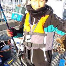 カワハギ釣れました