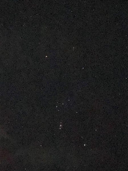 暖冬でも夜は寒いよ