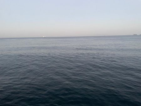 深夜０時からタチウオ釣りに行きました