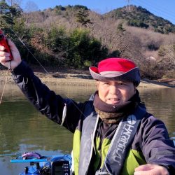 愛知県入鹿池貸ボート ワカサギ釣り！