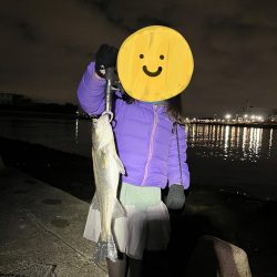 タモ入れ頑張りました