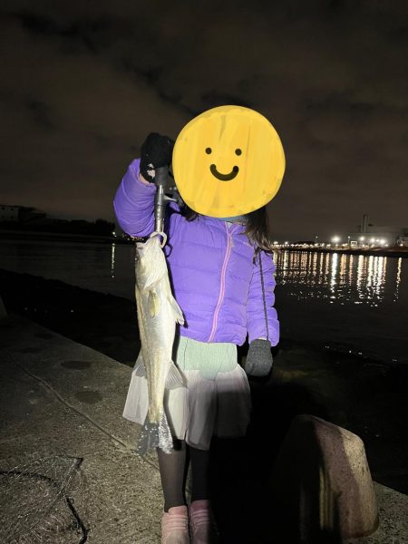 タモ入れ頑張りました