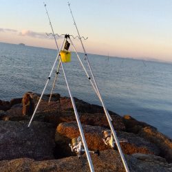 大塩海岸の投げ釣り