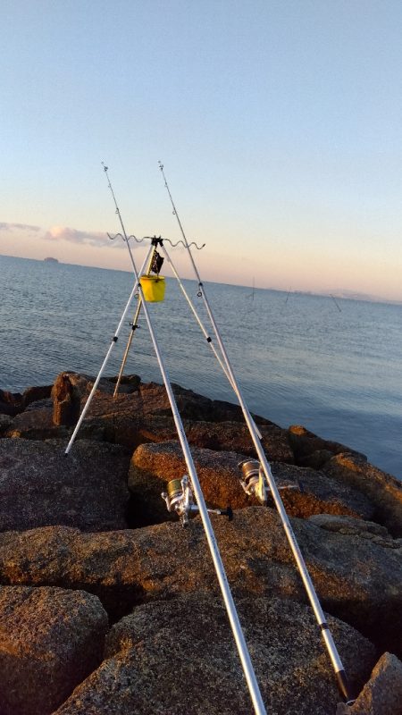 大塩海岸の投げ釣り