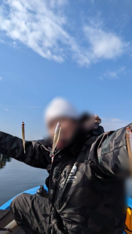 2024入鹿池ワカサギ