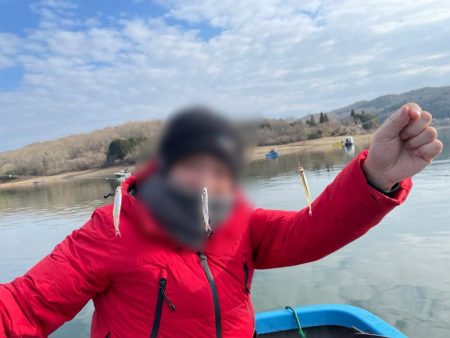 2024入鹿池ワカサギ