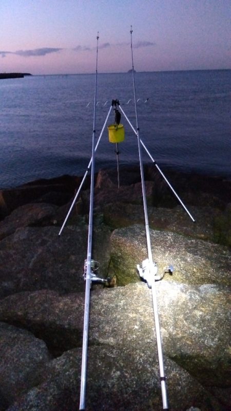 大塩海岸の投げ釣り