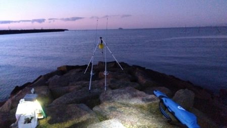 大塩海岸の投げ釣り