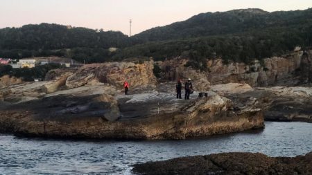 和歌山市江(吉丸渡船)で磯フカセ