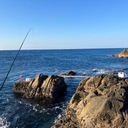 日置で磯釣り