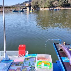 愛知県入鹿池ボート ワカサギ釣り！