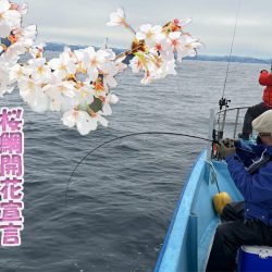 新潟寝屋港の釣り船昭和丸　真鯛、甘鯛タイラバLJ便2月25日釣果情報