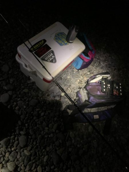 フィッシング大阪帰りのフロートアジング笑