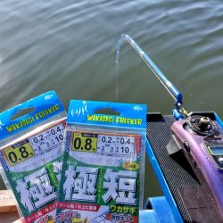 愛知県入鹿池ボート ワカサギ釣り！