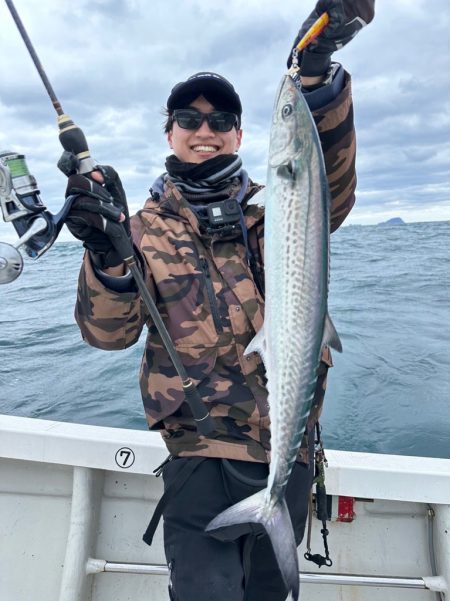 初のサワラブレードジギング