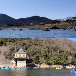 愛知県入鹿池ボート ワカサギ釣り！