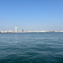 本日の沖波止は?