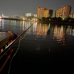 初エビまき釣り