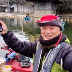 愛知県入鹿池ボート ワカサギ釣り!