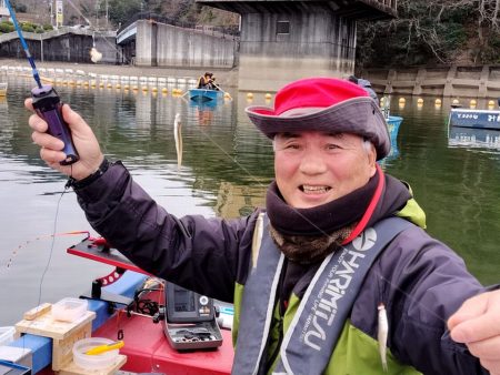 愛知県入鹿池ボート ワカサギ釣り!