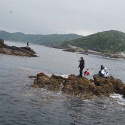 和歌山大引の磯でフカセ釣り