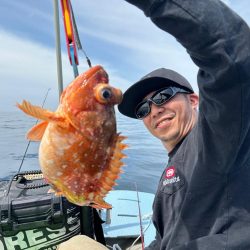 マイボートでノッコミ真鯛狙い!