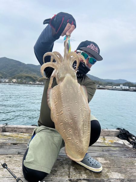 筏エギング最終日！