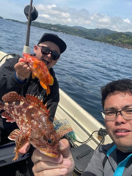 江住湾で胴突仕掛けで