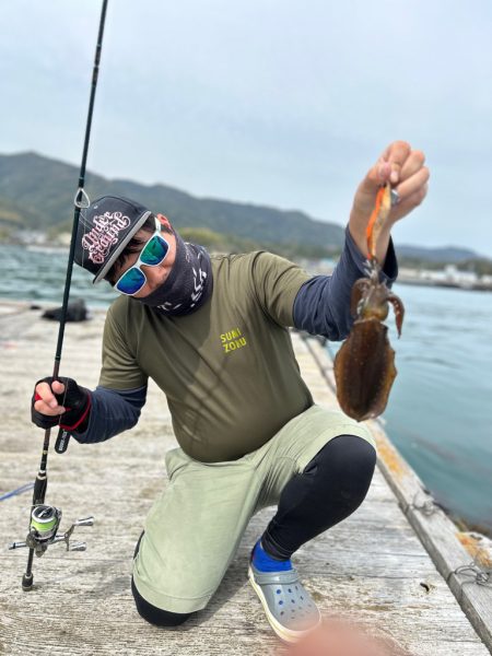 筏エギング最終日！