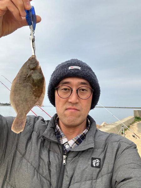 花見🌸カレイ狙い