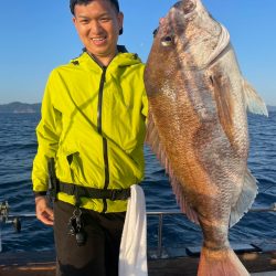 激渋釣行 気合いの一枚