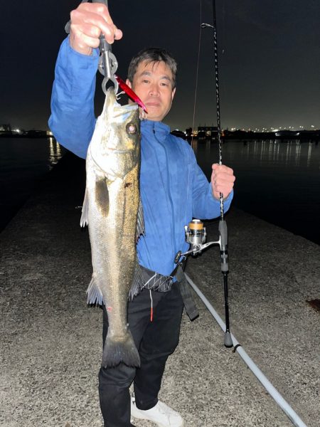 初めてのバチ抜けシーバス!