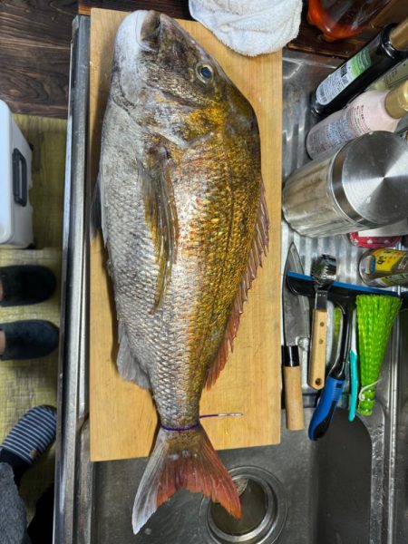 激渋釣行 気合いの一枚