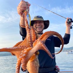 淡路のタコ釣り