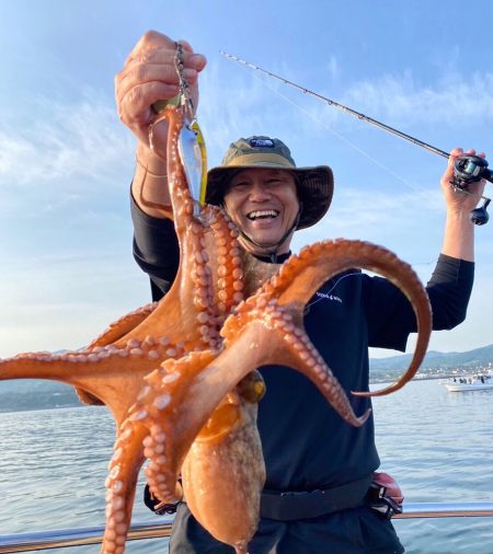淡路のタコ釣り
