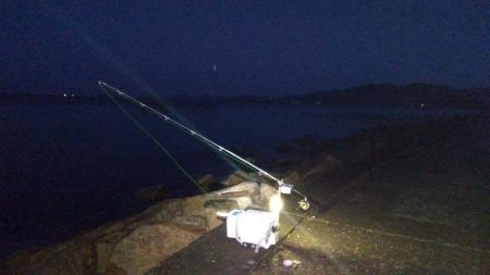 苅屋海岸のキス釣り