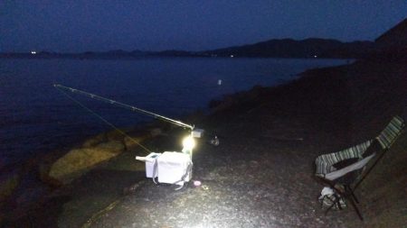 苅屋海岸のキス釣り