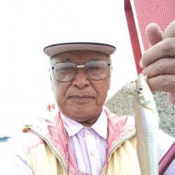 播磨新島のキス釣果