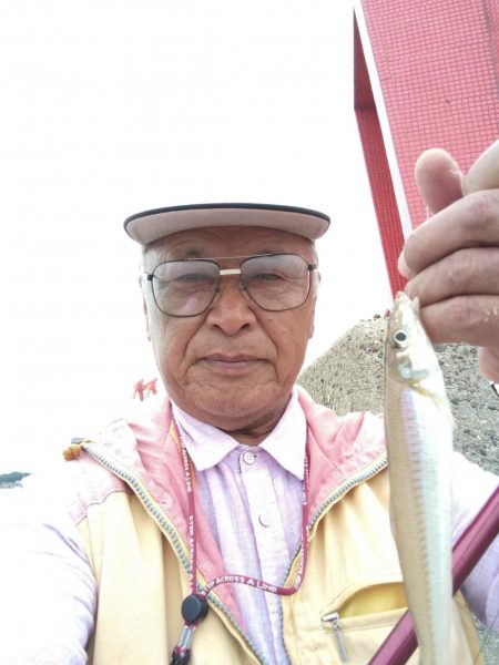 播磨新島のキス釣果