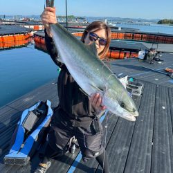 カタタの釣堀で爆釣