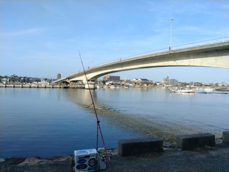 買い物待ち釣行