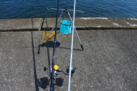 キス釣り 天候は良かったが