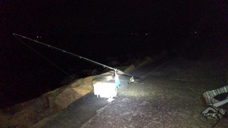 苅屋海岸のキス釣り