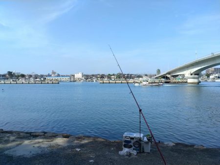 買い物待ち釣行