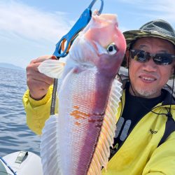 マイボートでアマダイ狙い!