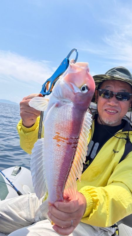 マイボートでアマダイ狙い!