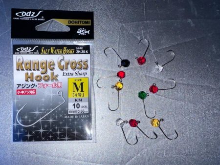 自作グラスジグヘッドのテスト